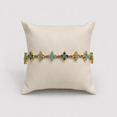 bracelet bleu océan